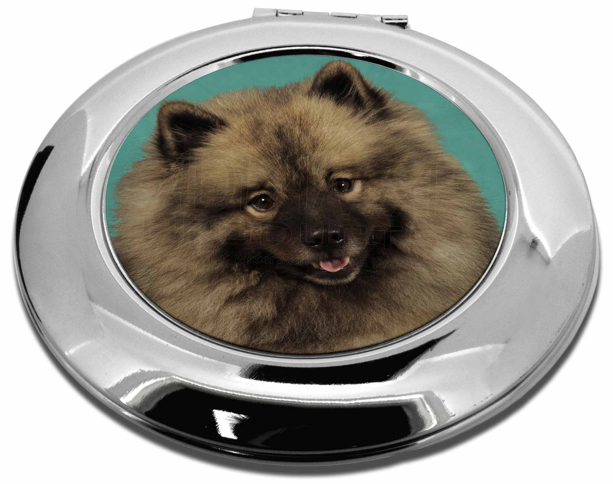 Keeshond Dog Make Up Round Compact Mirror Christmas Gift Ad Kee1cmr 5053753849698 Ebay