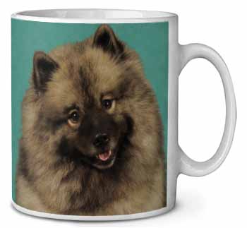 Keeshond Dog Ceramic 10oz Coffee Mug/Tea Cup