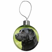 Black Labrador Dog Christmas Bauble