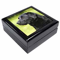 Black Labrador Dog Keepsake/Jewellery Box