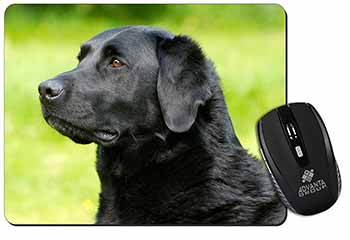 Black Labrador Dog Computer Mouse Mat