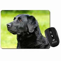 Black Labrador Dog Computer Mouse Mat