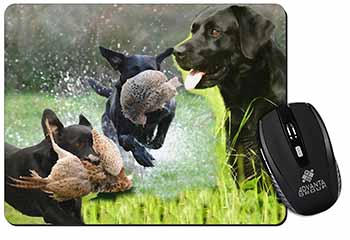 Retrieving Labrador Montage Computer Mouse Mat