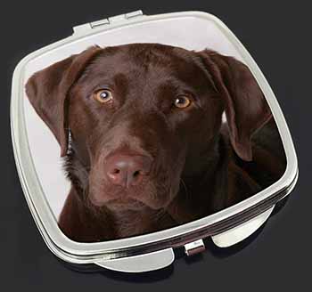 Chocolate Labrador Make-Up Compact Mirror