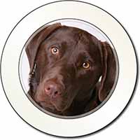 Chocolate Labrador Car or Van Permit Holder/Tax Disc Holder