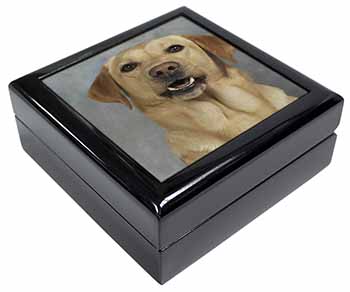 Yellow Labrador Keepsake/Jewellery Box