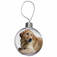 Golden Retriever Dog Christmas Bauble