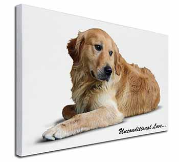 Golden Retriever-With Love Canvas X-Large 30"x20" Wall Art Print