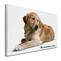 Golden Retriever-With Love Canvas X-Large 30"x20" Wall Art Print