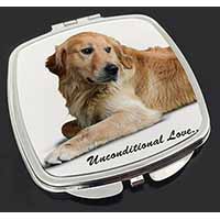 Golden Retriever-With Love Make-Up Compact Mirror