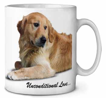 Golden Retriever-With Love Ceramic 10oz Coffee Mug/Tea Cup