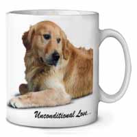 Golden Retriever-With Love Ceramic 10oz Coffee Mug/Tea Cup