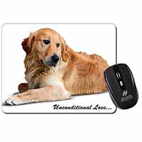 Golden Retriever-With Love Computer Mouse Mat