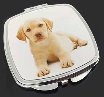 Yellow Labrador Make-Up Compact Mirror