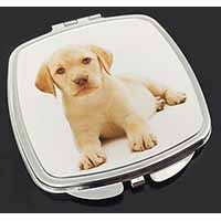 Yellow Labrador Make-Up Compact Mirror