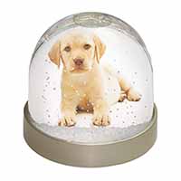 Yellow Labrador Snow Globe Photo Waterball