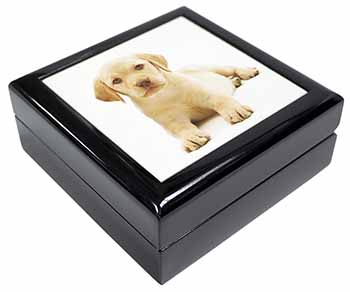 Yellow Labrador Keepsake/Jewellery Box