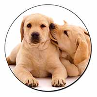 Yellow Labrador Dogs Fridge Magnet Printed Full Colour