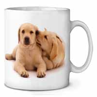Yellow Labrador Dogs Ceramic 10oz Coffee Mug/Tea Cup