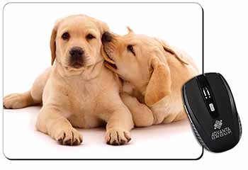 Yellow Labrador Dogs Computer Mouse Mat