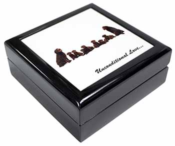 Chocolate Labradors-Love Keepsake/Jewellery Box