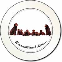 Chocolate Labradors-Love Car or Van Permit Holder/Tax Disc Holder