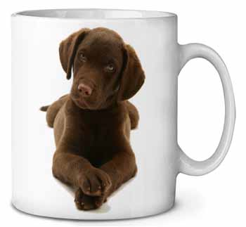 Chocolate Labrador Puppy Dog Ceramic Coffee Mug/Tea Cup