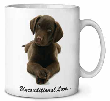 Chocolate Labrador Puppy Ceramic 10oz Coffee Mug/Tea Cup