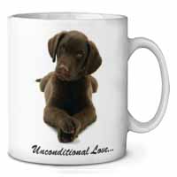 Chocolate Labrador Puppy Ceramic 10oz Coffee Mug/Tea Cup