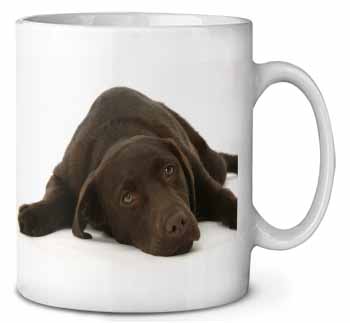 Chocolate Labrador Dog Ceramic Coffee Mug/Tea Cup