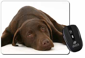 Chocolate Labrador Dog Computer Mouse Mat