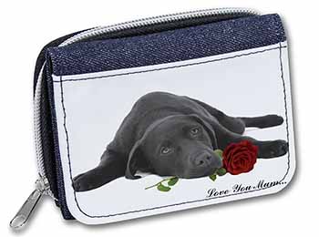 Labrador with Rose 