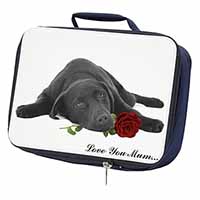 Labrador with Rose 