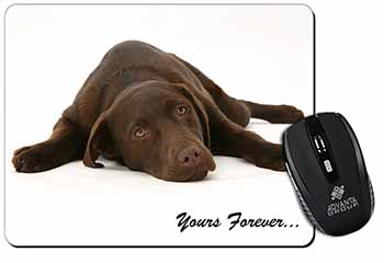 Chocolate Labrador Dog Love Computer Mouse Mat