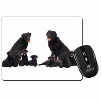 Black Labradors Computer Mouse Mat