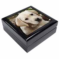 Yellow Labrador Puppy Keepsake/Jewellery Box