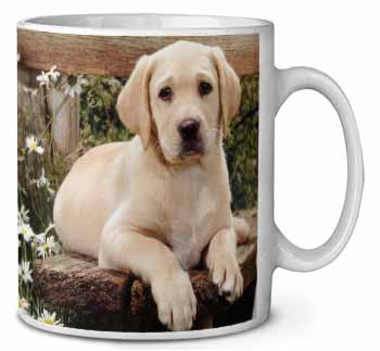 Yellow Labrador Puppy Ceramic 10oz Coffee Mug/Tea Cup