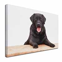 Black Labrador Dog Canvas X-Large 30"x20" Wall Art Print
