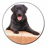 Black Labrador Dog Fridge Magnet Printed Full Colour