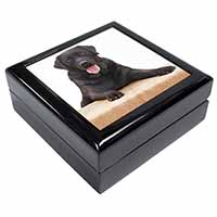 Black Labrador Dog Keepsake/Jewellery Box