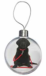 Black Goldador Dog Christmas Bauble