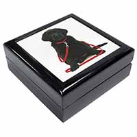 Black Goldador Dog Keepsake/Jewellery Box