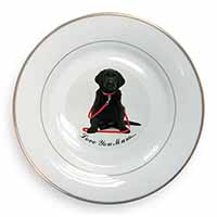 Black Goldador Dog 