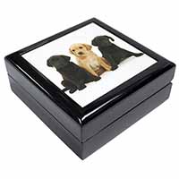 Labrador Puppies Keepsake/Jewellery Box