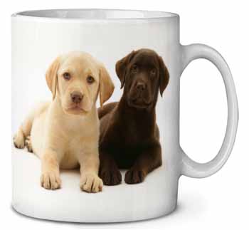 Labrador Puppy Dogs Ceramic 10oz Coffee Mug/Tea Cup
