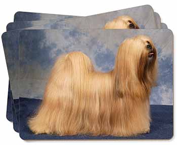 Lhasa Apso Dog Picture Placemats in Gift Box