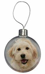 Labradoodle Dog Christmas Bauble