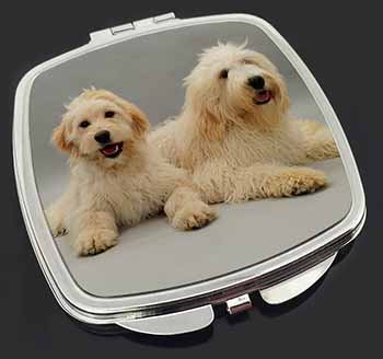 Labradoodle Dog Make-Up Compact Mirror
