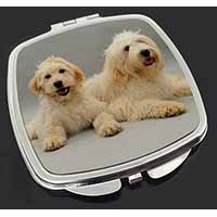 Labradoodle Dog Make-Up Compact Mirror