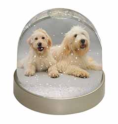 Labradoodle Dog Snow Globe Photo Waterball